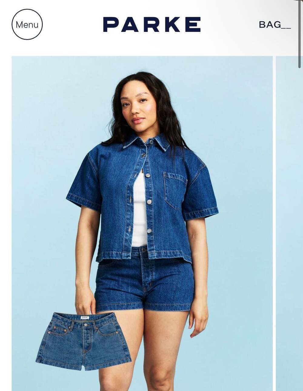 Parke Women's Denim Shorts Size 31